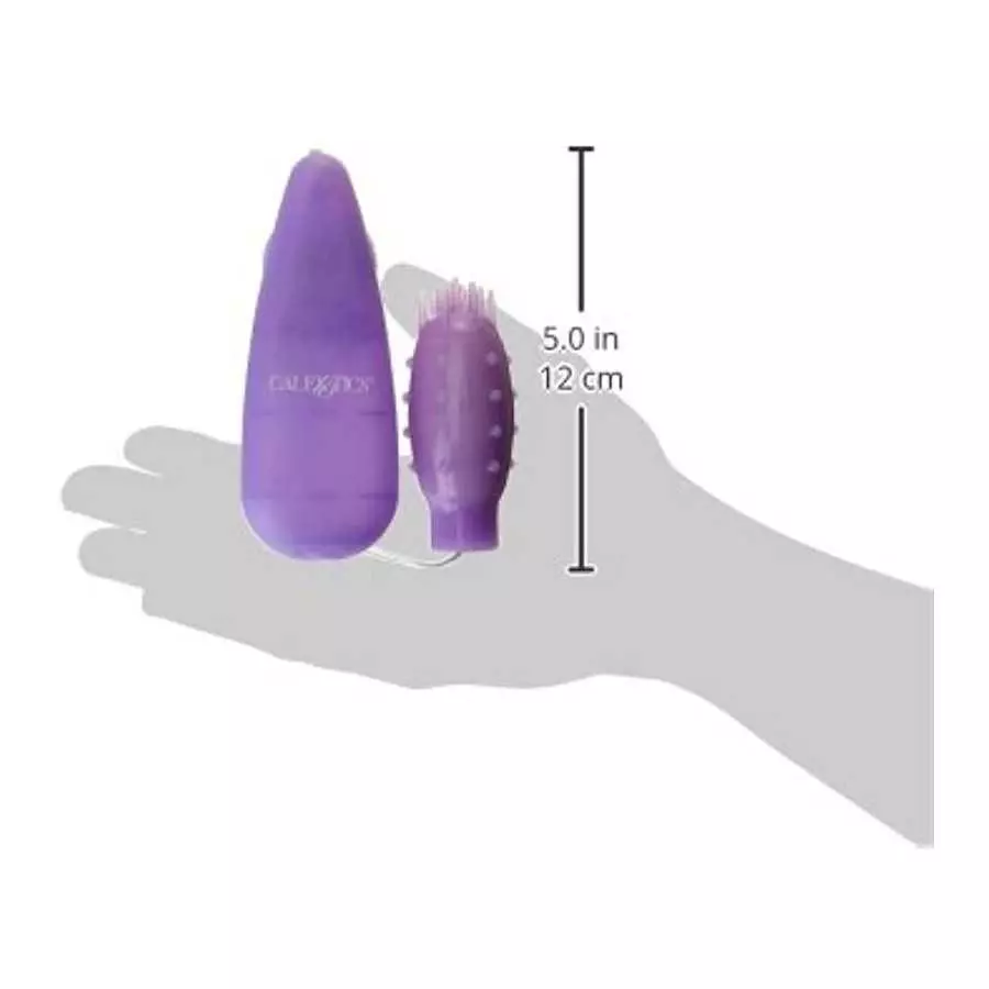 California Exotics Silicone Slims Vibrating Nubby Bullet