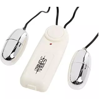 Trinity Vibes Twin Vibrating Bullet Massager Trinity Vibes Twin Vibrating Bullet Massager