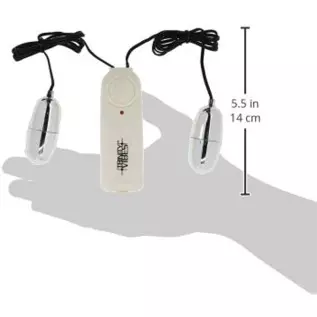 Trinity Vibes Twin Vibrating Bullet Massager Trinity Vibes Twin Vibrating Bullet Massager