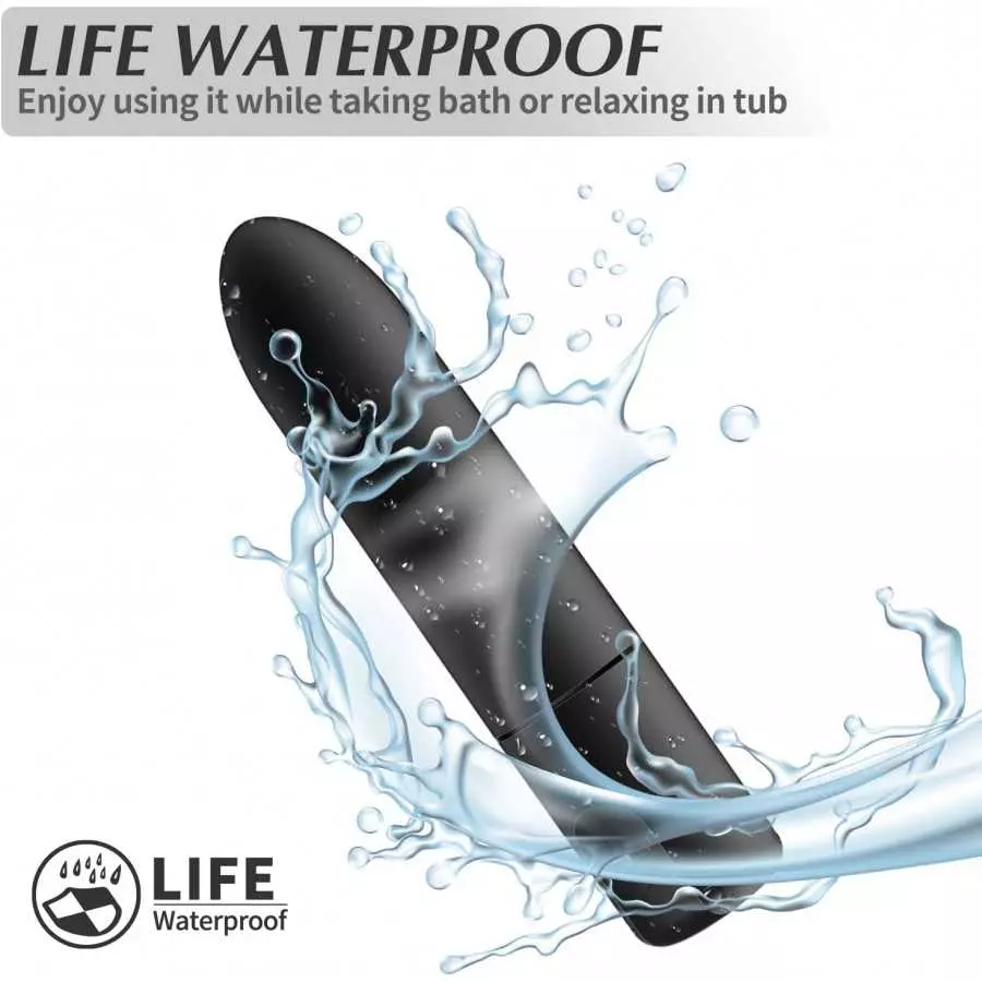 Vibrator Clitoris Anal Butt Plug & G-Spot Nipple Stimulator Vibrate Massager Bullet Vibe Orgasm Vagina Dildo for Travel USB Rech