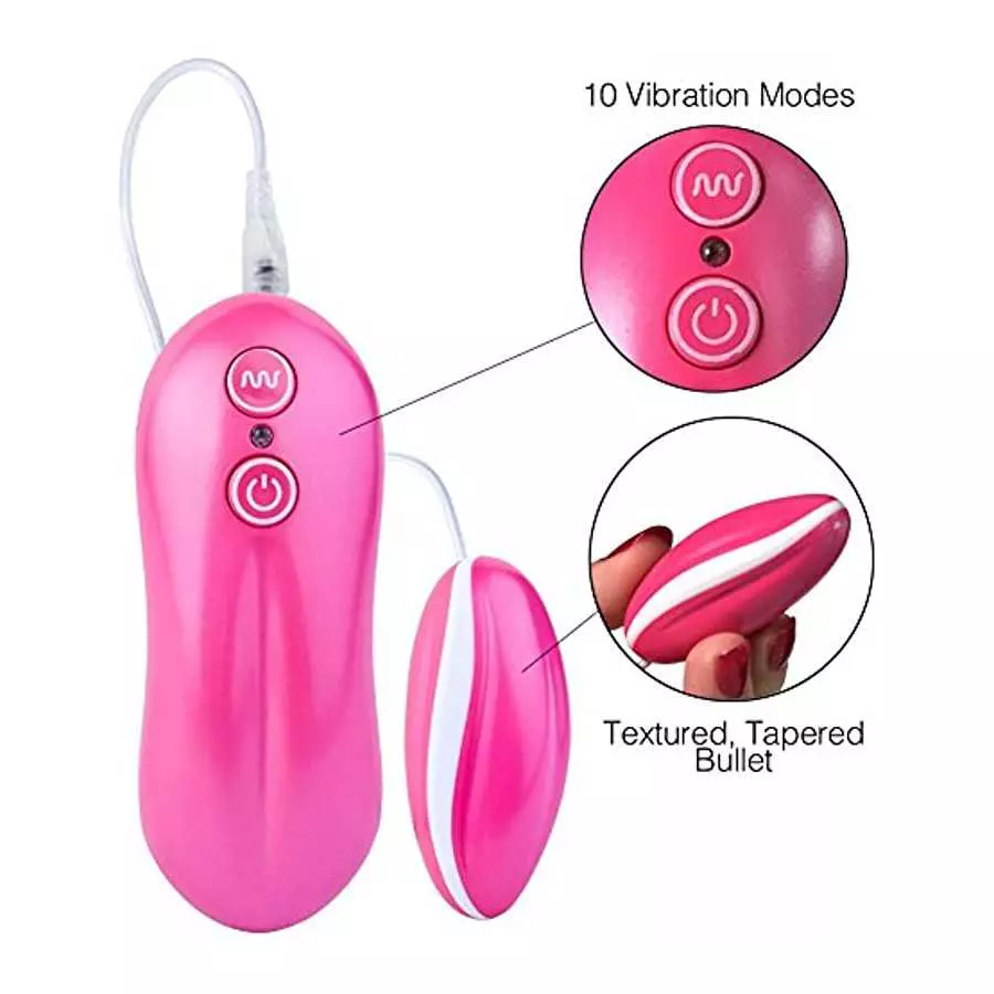 Bullet Vibrator Multi-Function Sex Toy Vibe for Clitoral Stimulation