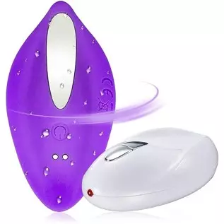 Invisible Vibrating Panty Vibrator with 10 Kinds Vibration Mode,Wireless Remote Control Massager for Women Love Egg Sex Toys,Pur