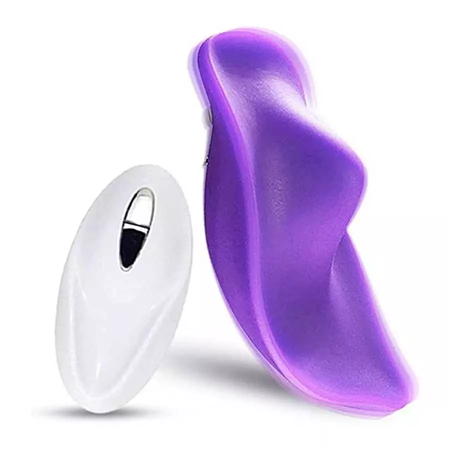 Invisible Vibrating Panty Vibrator with 10 Kinds Vibration Mode,Wireless Remote Control Massager for Women Love Egg Sex Toys,Pur