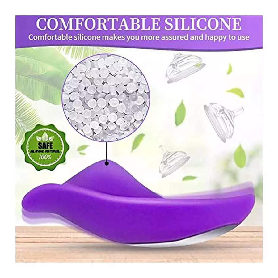 Invisible Vibrating Panty Vibrator with 10 Kinds Vibration Mode,Wireless Remote Control Massager for Women Love Egg Sex Toys,Pur