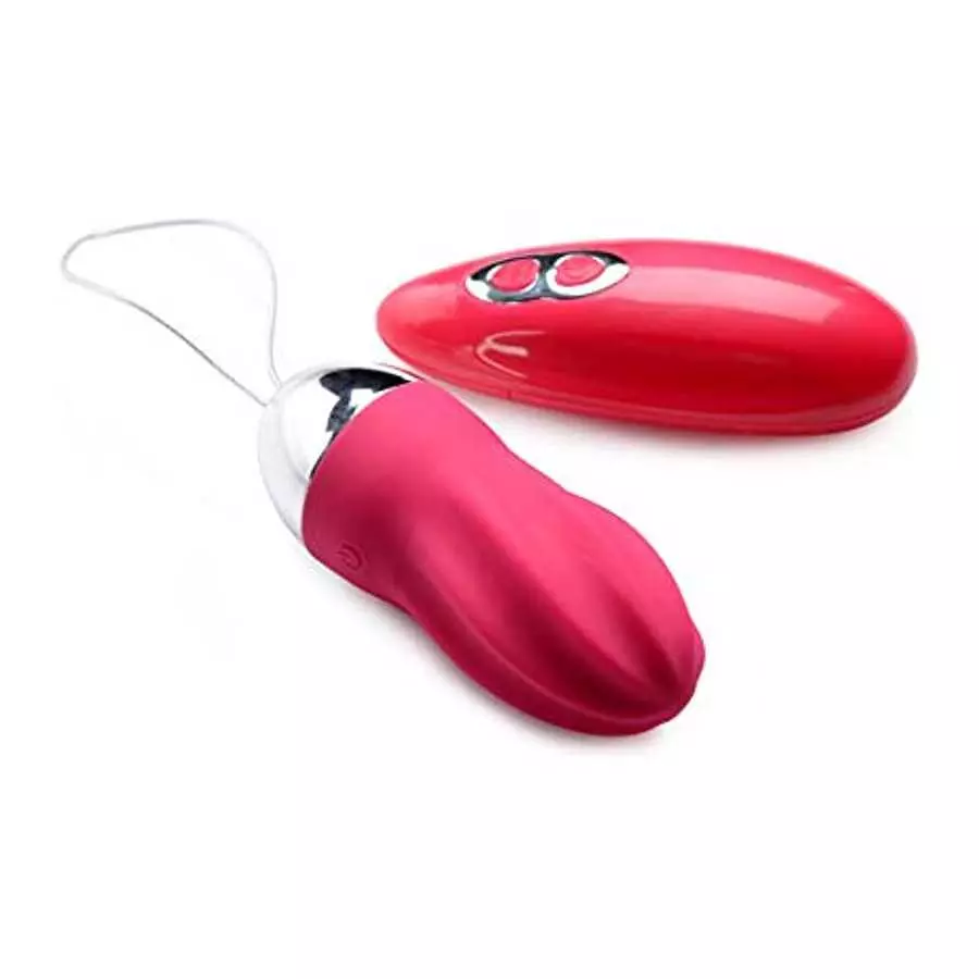 Frisky 36X Swirled Vibrating Remote Control Egg