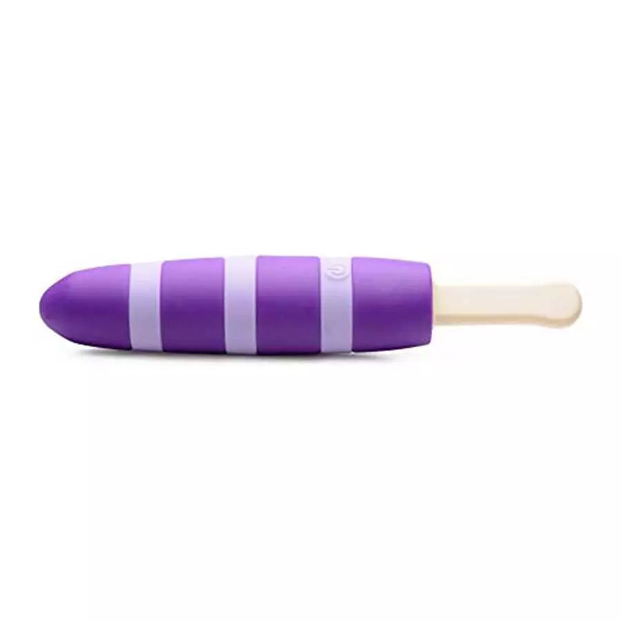 Lynx Popsicle Silicone Vibrator - Purple