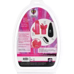Trinity Vibes Vibrating Bullet with Attachments, Luv Flicker Plus Trinity Vibes Vibrating Bullet with Attachments, Luv Flicker Plus
