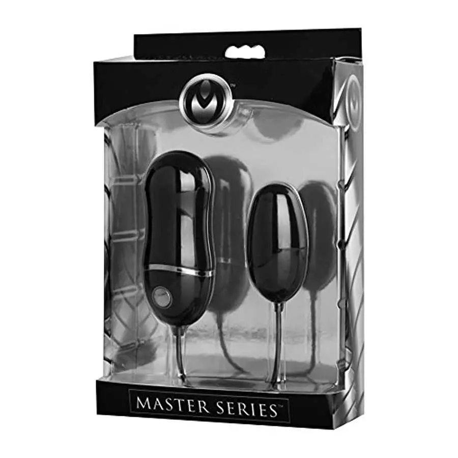 Master Series Power Trance 10 Mode Super Bullet Vibe, Black (ad820)