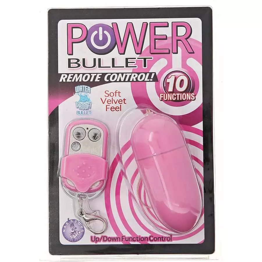 Novelties By Nasswalk Power Bullet With Remote, Purple