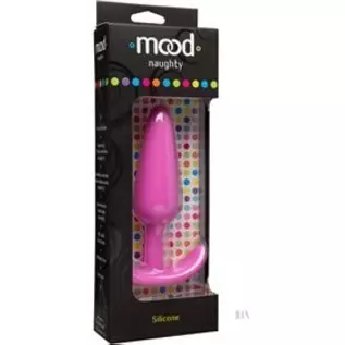 Doc Johnson Mood - Naughty 1 - Silicone Anal Plug - Extra Large - 6.0 in. Long and 1.5 in. Wide - Tapered Base for Comfort Betwe
