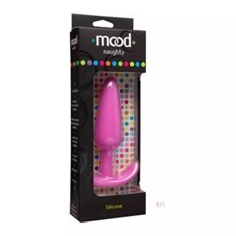 Doc Johnson Mood - Naughty 1 - Silicone Anal Plug - Extra Large - 6.0 in. Long and 1.5 in. Wide - Tapered Base for Comfort Betwe