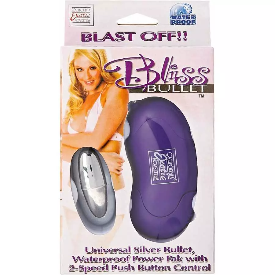 California Exotics Bliss Bullet Vibrator, Purple