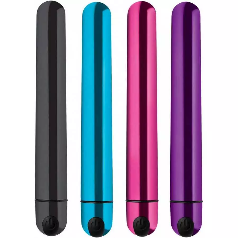 BG 10X Slim Metallic Bullet - Blue