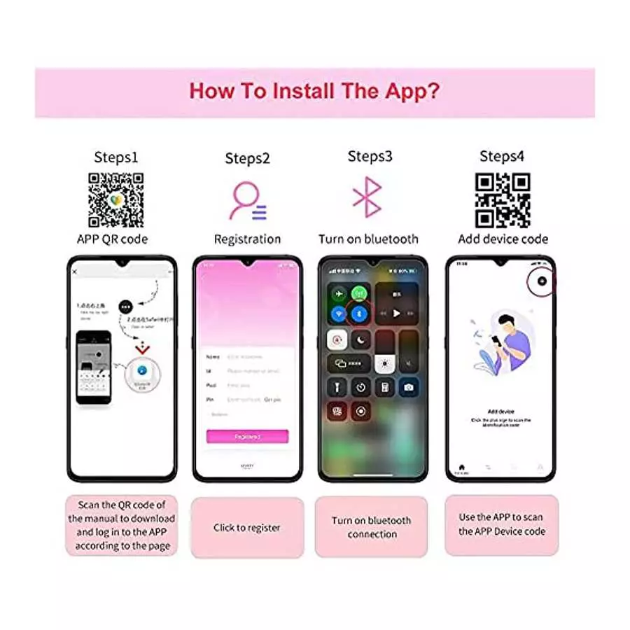 Wearable Bullet Vibrator G-Spot Massager Dildo Remote Control Sex Toys for Women