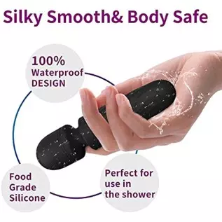GEERFAY Mini Wand Massager, Vibrator Adult Sensory Toys Women,Cordless, Whisper Quiet, Waterproof,10 Vibration Modes Vaginal G-s GEERFAY Mini Wand Massager, Vibrator Adult Sensory Toys Women,Cordless, Whisper Quiet, Waterproof,10 Vibration Modes Vaginal G-s