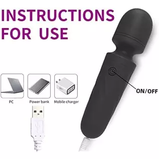 GEERFAY Mini Wand Massager, Vibrator Adult Sensory Toys Women,Cordless, Whisper Quiet, Waterproof,10 Vibration Modes Vaginal G-s GEERFAY Mini Wand Massager, Vibrator Adult Sensory Toys Women,Cordless, Whisper Quiet, Waterproof,10 Vibration Modes Vaginal G-s