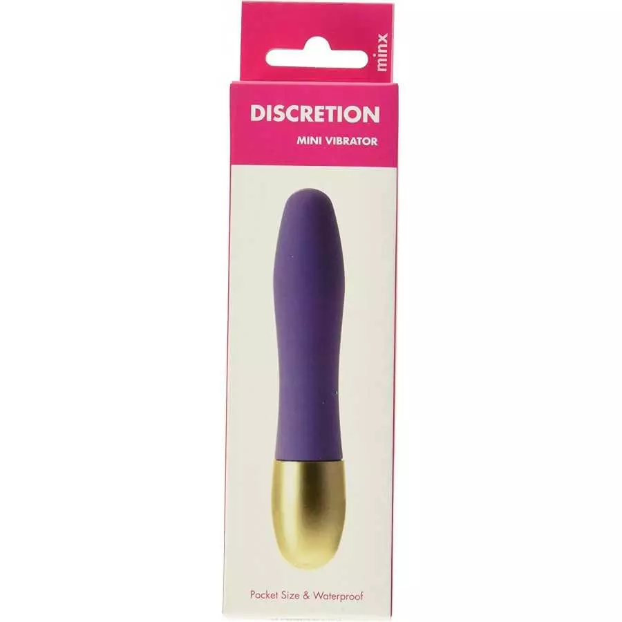 Abs Holdings Minx Discretion Mini Vibrator, Black, 3.25 Inch