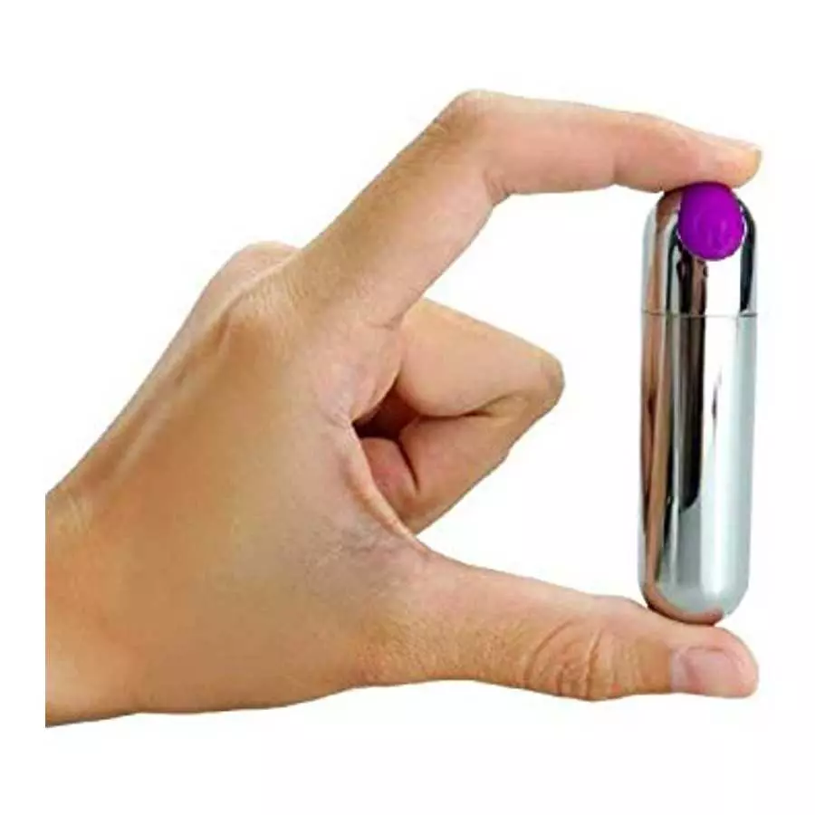 GSMV Rechargeable Mini Silver Bullet Pocket Travel Toys for Women KKK1 17150,3 Inch (Pack of 1)