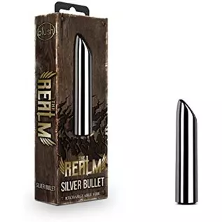 Blush The Realm - Rumble Tech Powered Deep Rumbly Vibrating Rechargeable Bullet Vibrator - 10 Thoughtfully Designed Vibration Mo