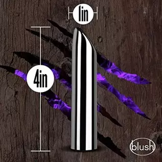 Blush The Realm - Rumble Tech Powered Deep Rumbly Vibrating Rechargeable Bullet Vibrator - 10 Thoughtfully Designed Vibration Mo Blush The Realm - Rumble Tech Powered Deep Rumbly Vibrating Rechargeable Bullet Vibrator - 10 Thoughtfully Designed Vibration Mo