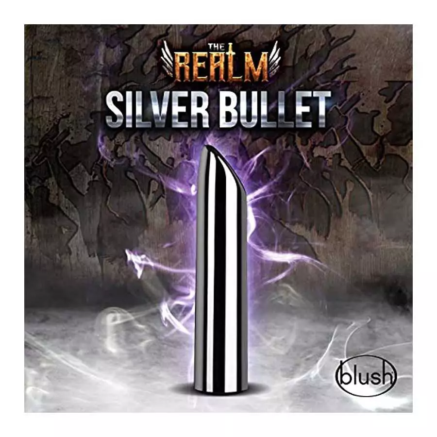 Blush The Realm - Rumble Tech Powered Deep Rumbly Vibrating Rechargeable Bullet Vibrator - 10 Thoughtfully Designed Vibration Mo