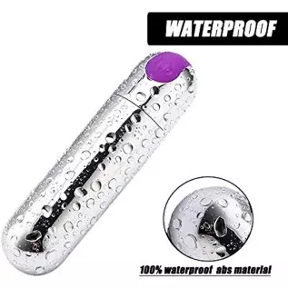 PPW Small Massager for Clitoris,Waterproof, Powerful,USB, G-spot Stimulator Mini Massager Sex Silver