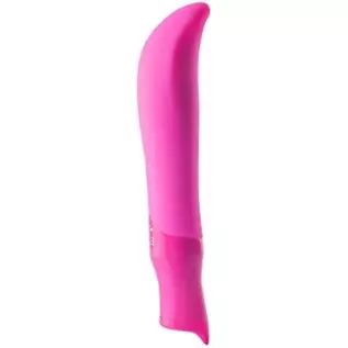 Maia Maddie Rechargeable Silicone Bullet Vibrator, Neon Pink