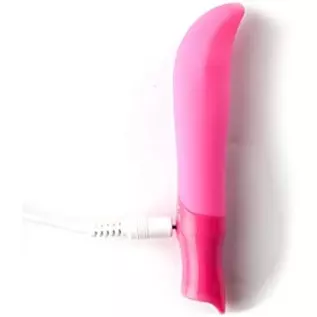 Maia Maddie Rechargeable Silicone Bullet Vibrator, Neon Pink