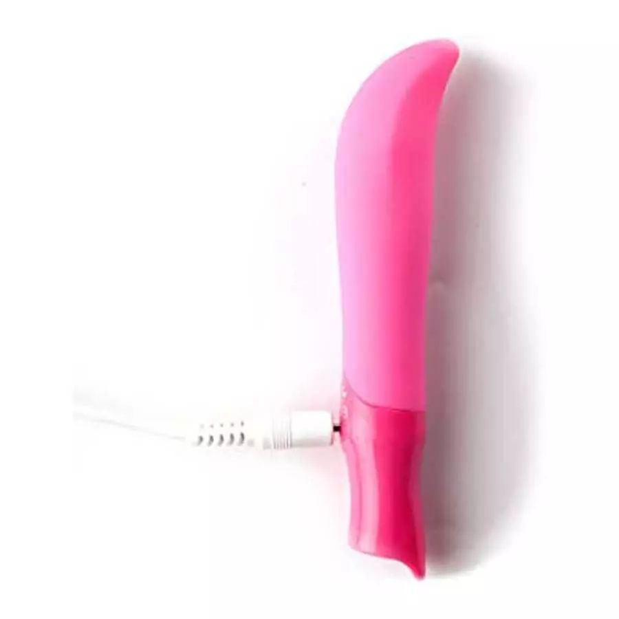 Maia Maddie Rechargeable Silicone Bullet Vibrator, Neon Pink