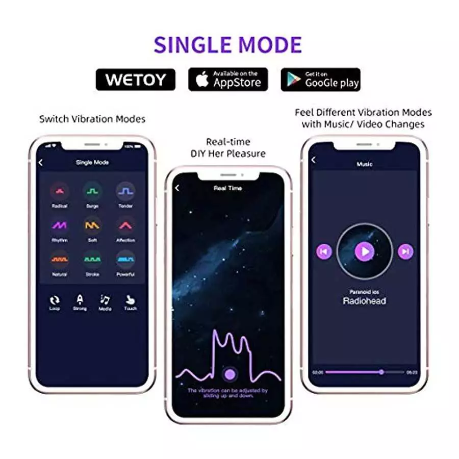 Iball Massager Wand with App Remote Control for Real-time Interaction, Portable Mini Quiet Massager for Women