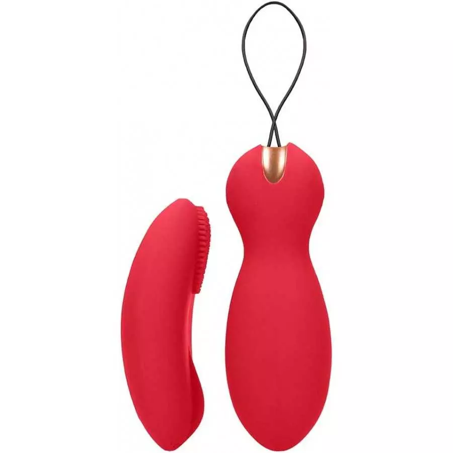 Elegance by Shots America - Dual Vibrating Toy - Purity - Blue