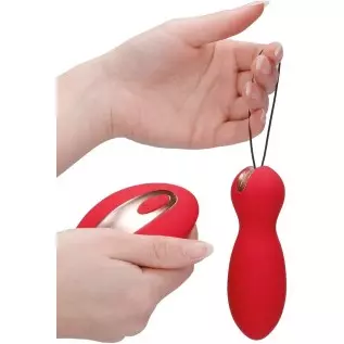 Elegance by Shots America - Dual Vibrating Toy - Purity - Blue