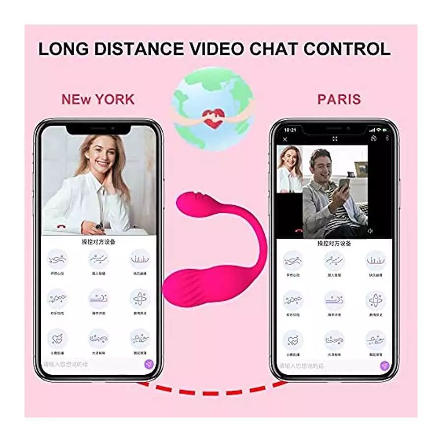 LEVETT - Bullet Vibrator Couple Sex Toy with APP Control for G-Spot Clitoral Stimulating Anal Massage with 9 Vibration Modes Wat