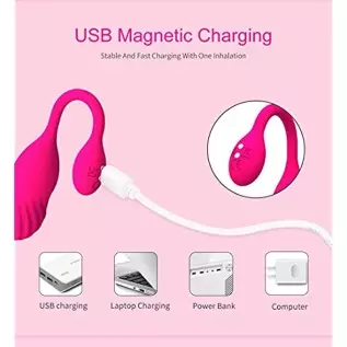 LEVETT - Bullet Vibrator Couple Sex Toy with APP Control for G-Spot Clitoral Stimulating Anal Massage with 9 Vibration Modes Wat LEVETT - Bullet Vibrator Couple Sex Toy with APP Control for G-Spot Clitoral Stimulating Anal Massage with 9 Vibration Modes Wat