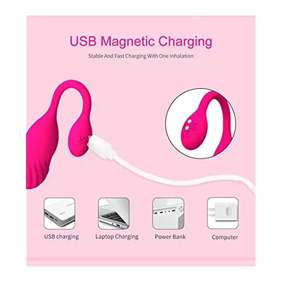 LEVETT - Bullet Vibrator Couple Sex Toy with APP Control for G-Spot Clitoral Stimulating Anal Massage with 9 Vibration Modes Wat