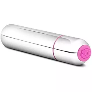 Blush Play with Me Cutey Vibe Plus - 10 Vibrating Functions Mini Bullet Vibrator - Travel Size - Discreet Pocket Stimulator - Wa Blush Play with Me Cutey Vibe Plus - 10 Vibrating Functions Mini Bullet Vibrator - Travel Size - Discreet Pocket Stimulator - Wa