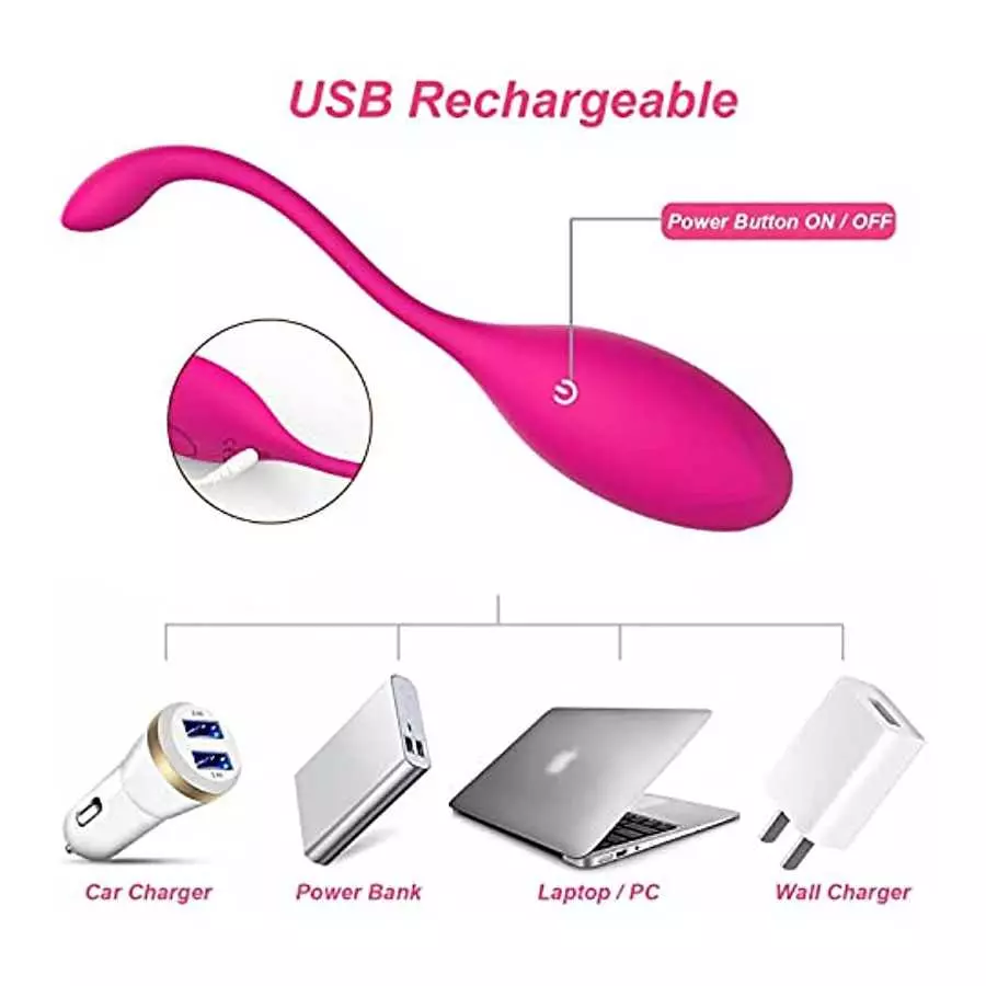 Kegel Balls Weights for Women with Remote Control, Remote Control Waterproof Silicone Ball Exercise Weights and Control Training