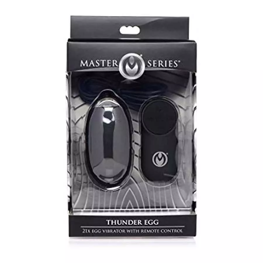 Thunder Egg 21X Silicone Vibrator with Remote Control