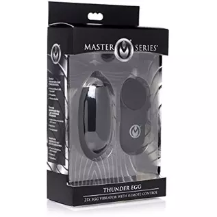 Thunder Egg 21X Silicone Vibrator with Remote Control