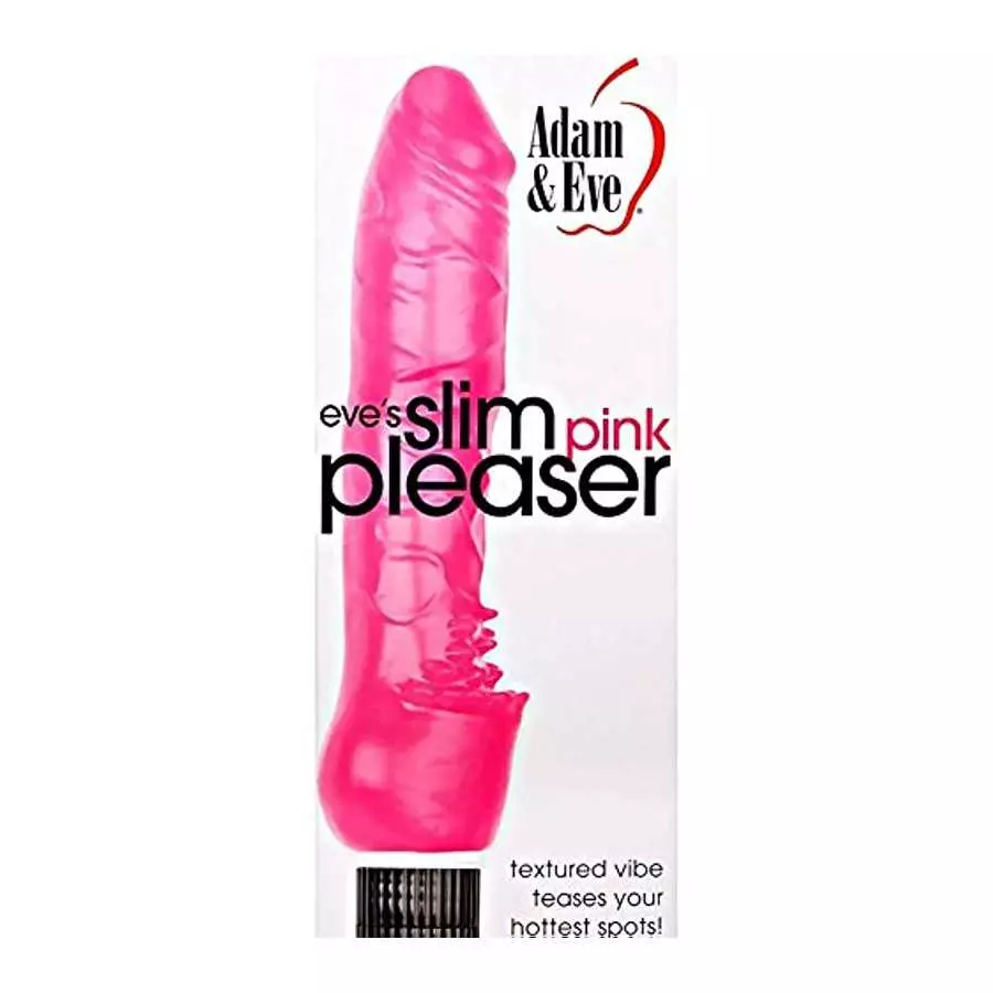 AE-CQ-5874-2 - Eve's Slim Pink Pleaser Vibrator - Pink