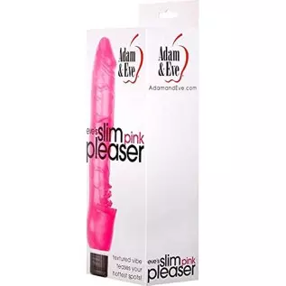 AE-CQ-5874-2 - Eve's Slim Pink Pleaser Vibrator - Pink
