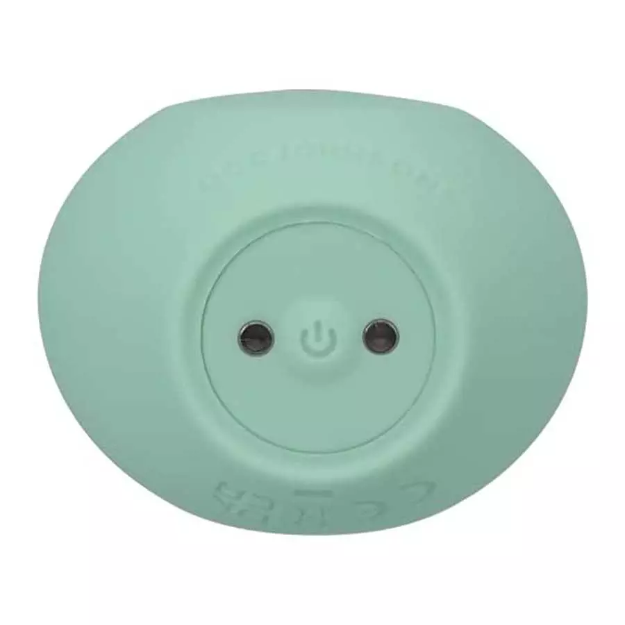 Doc Johnson Ritual - Chi - 10 Function Clitoral Vibrator - Silicone and Rechargeable - Discreet, Mint