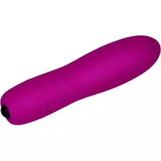 EIS Slippery Mini Vibrator - Powerful Portable Bullet Vibrator, 10 Vibration Programs - Waterproof, Battery Operated (Black)