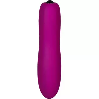 EIS Slippery Mini Vibrator - Powerful Portable Bullet Vibrator, 10 Vibration Programs - Waterproof, Battery Operated (Black)