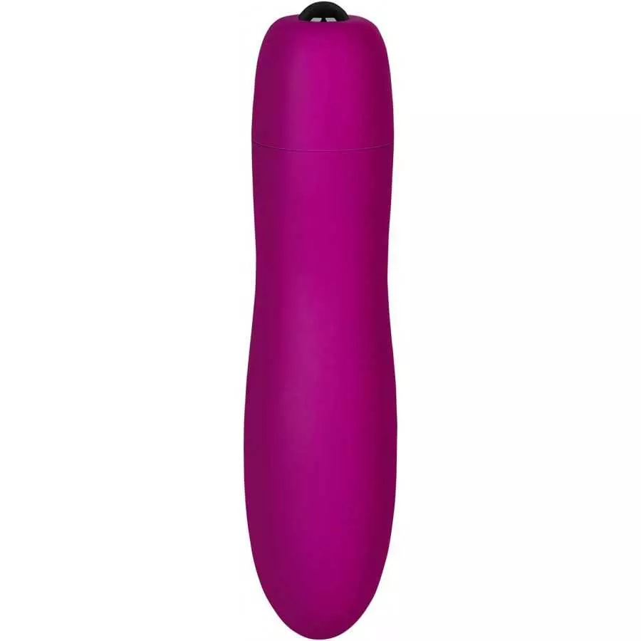 EIS Slippery Mini Vibrator - Powerful Portable Bullet Vibrator, 10 Vibration Programs - Waterproof, Battery Operated (Black)