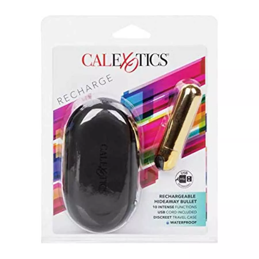 CalExotics SE-0062-45-2 Rechargeable Hideaway Bullet - Gold