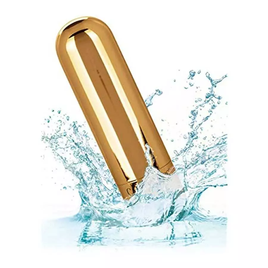 CalExotics SE-0062-45-2 Rechargeable Hideaway Bullet - Gold