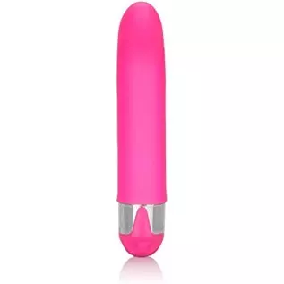 CalExotics Shane’s World Silicone “G” - Waterproof Sex Toys for Couples - Adult Vibe G Spot Massager - Pink