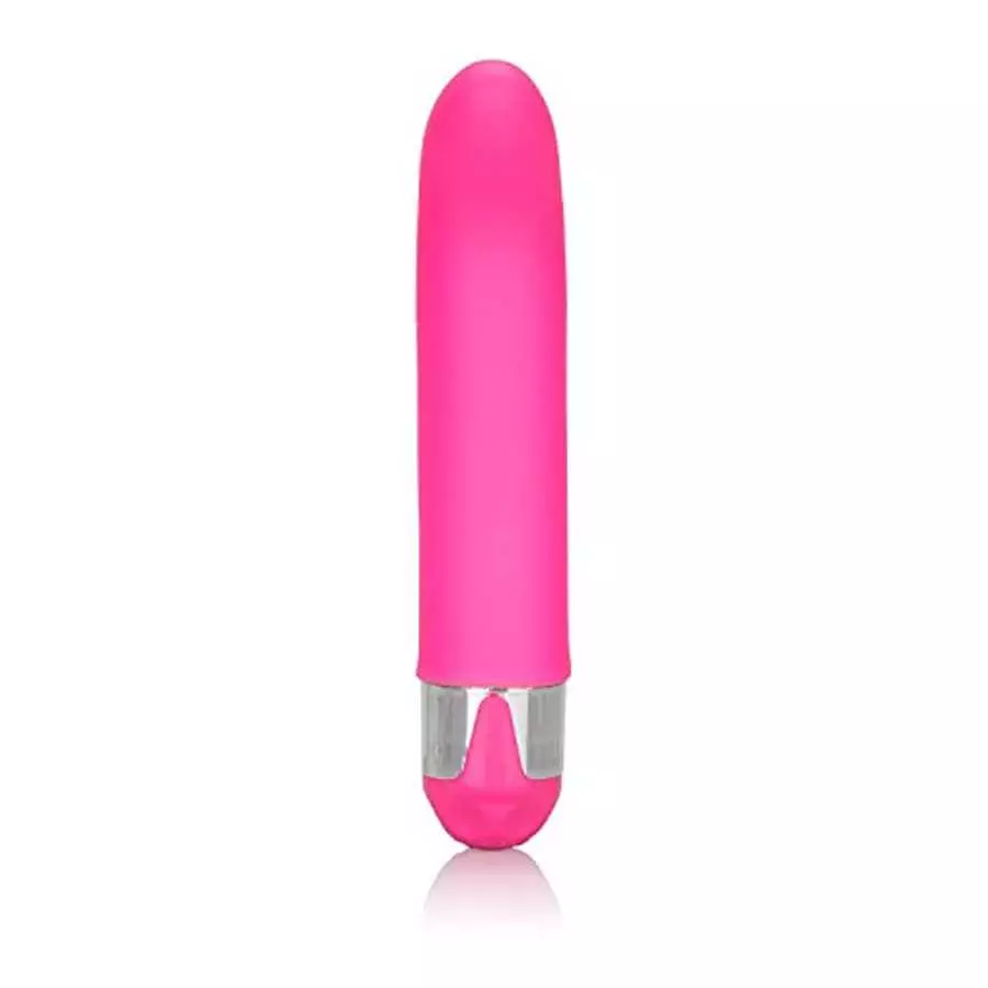 CalExotics Shane’s World Silicone “G” - Waterproof Sex Toys for Couples - Adult Vibe G Spot Massager - Pink