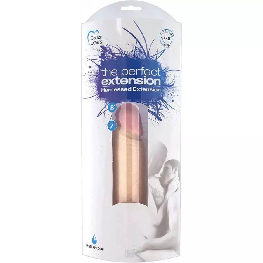 Doctor Love's Light Flesh The Perfect Extension 7" X 2"diameter, 19.68 Pound